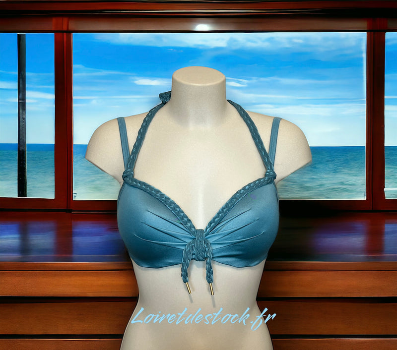 Haut de bikini Marlies Dekkers Holi Glamour aqua blue