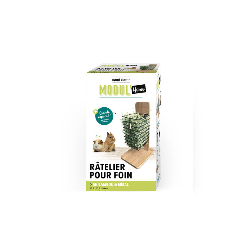Ratelier pour foin pour enclos HAMIFORM Modul'Home