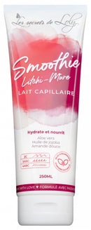 Les Secrets de Loly Lait Capillaire Smoothie Litchi-Mûre 250 ml