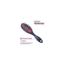 Brosse plate pneumatique chardon 7 rangs - Centaure - Noir.