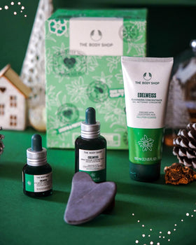 Coffret soin du visage 4 pièces Edelweiss de The Body Shop