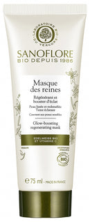 Sanoflore Masque des Reines Régénérant & Booster d'Éclat Bio 75 ml