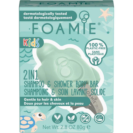 Foamie 2 en 1 Gel douche et shampooing solide Enfants