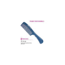 Peigne rateau à manche -  Taille  210 mm - Coloris bleu. Centaure