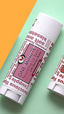 One minute Baume nourrissant pour les lèvres- Grenadine