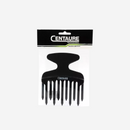 Peigne Afro 11 Dents Doubles Colori Noir Centaure
