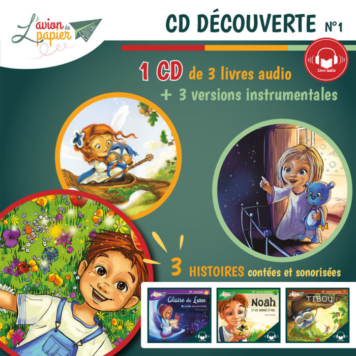 CD : 3 LIVRES AUDIO